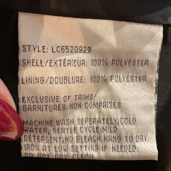 🍒 LIZ CLAIBORNE Jacket w/ Rain Hood & Belt!!! - Picture 12 of 12